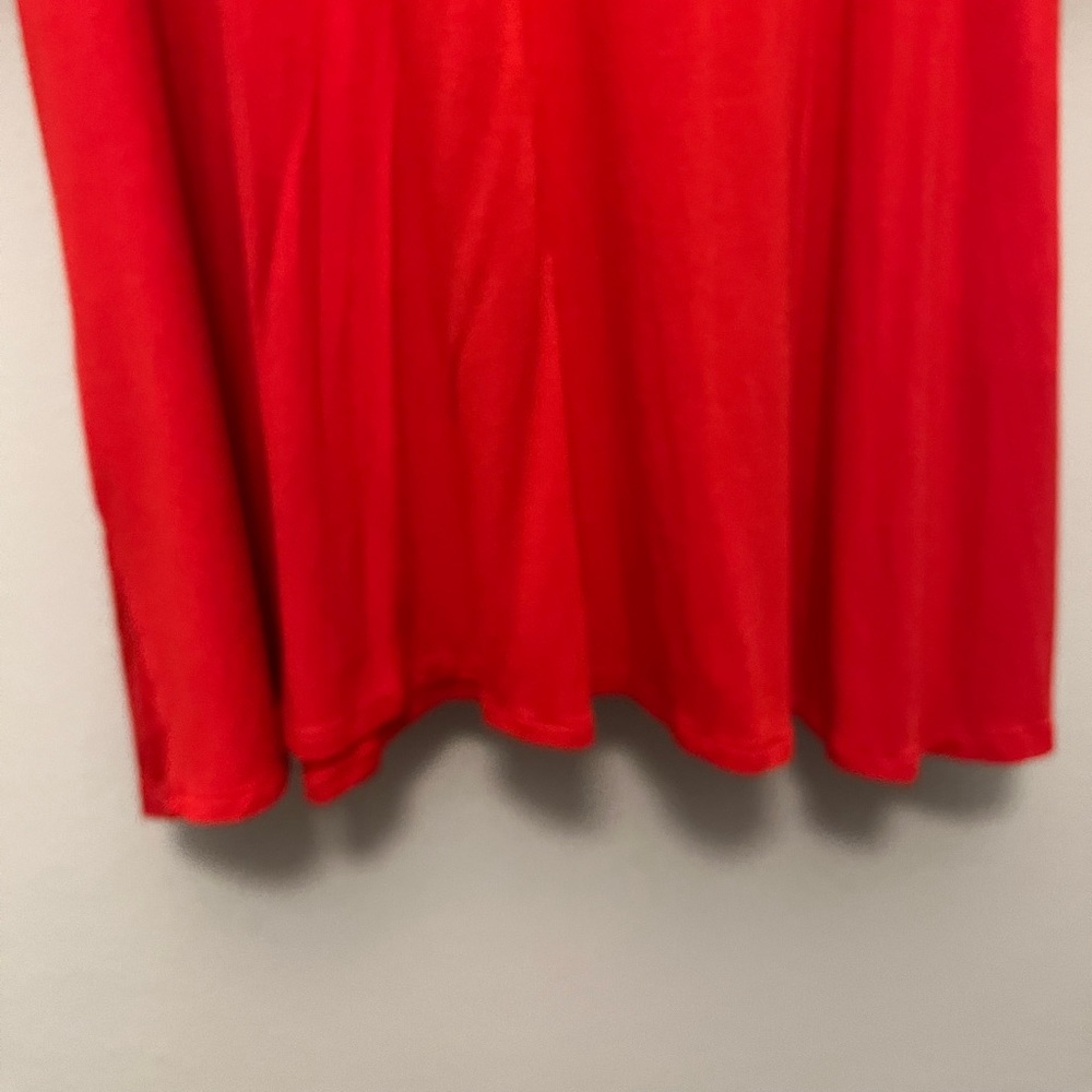 Altar’d State Bright Red Dress with Pockets - Picture 4 of 9